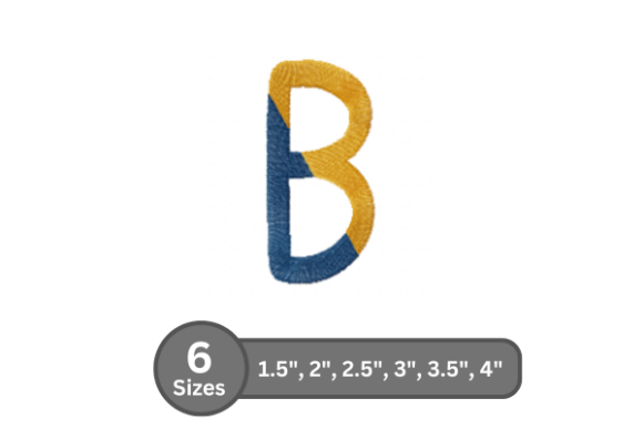 Chalk Split Alphabet -B