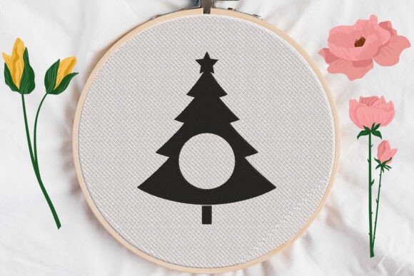 Christmas Tree Decoration Monogram