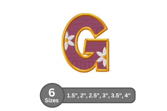 Daisy Joy Alphabet -G