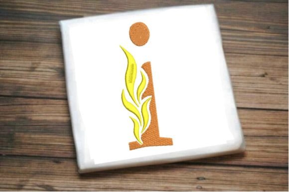 I Letter Alphabet on Fire