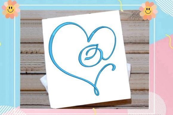 O Beautiful Heart Monogram Letter