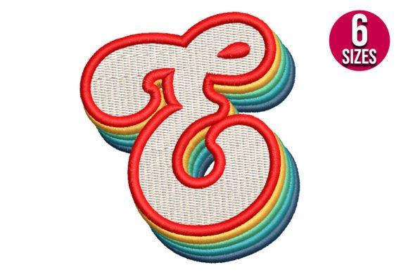 Retro Alphabet Letter E Review