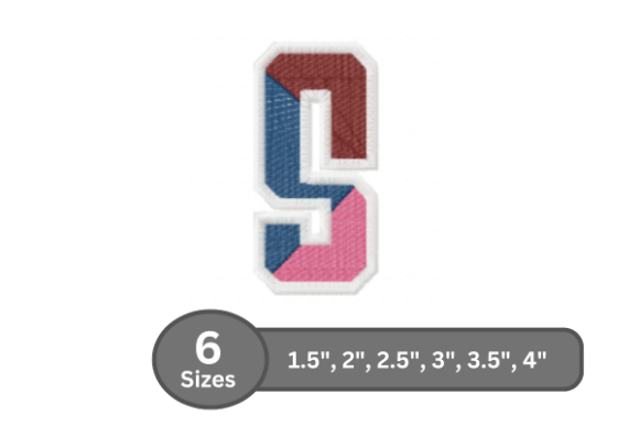 Street Varsity Alphabet -S