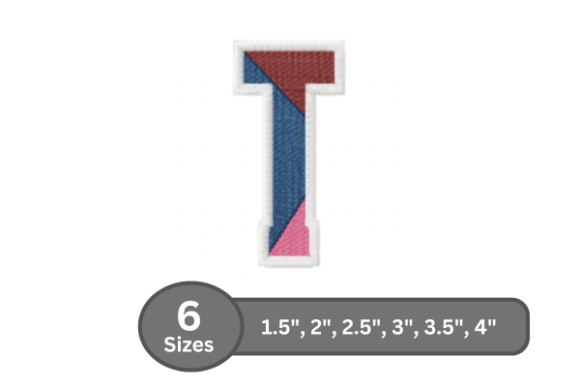 Street Varsity Alphabet -T
